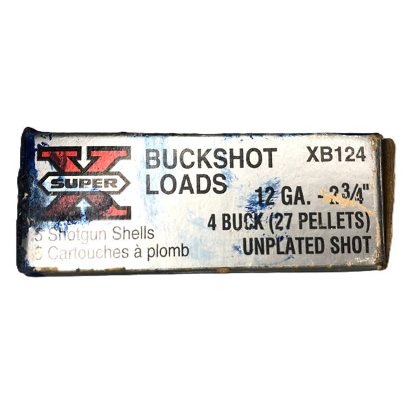 12 Gauge WINCHESTER Buckshot - 5 Shells