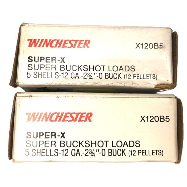 12 Gauge BUCKSHOT Lot - 10 Shells