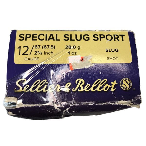 12 Gauge SB SLUG SPORT - 25 Shells