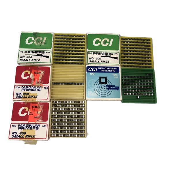 PRIMERS - CCI Small Rifle x370