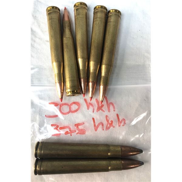 300 HH & 375 HH Dummy Rounds x7