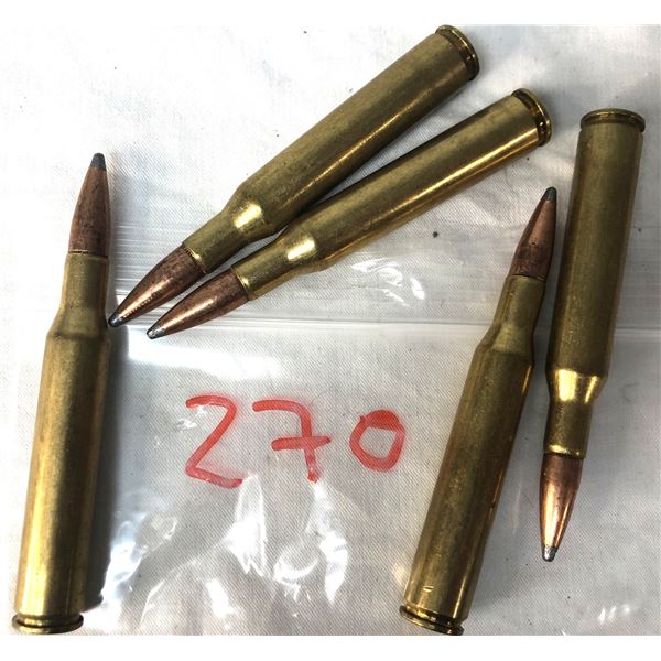 270 WIN DUMMY Rounds x5