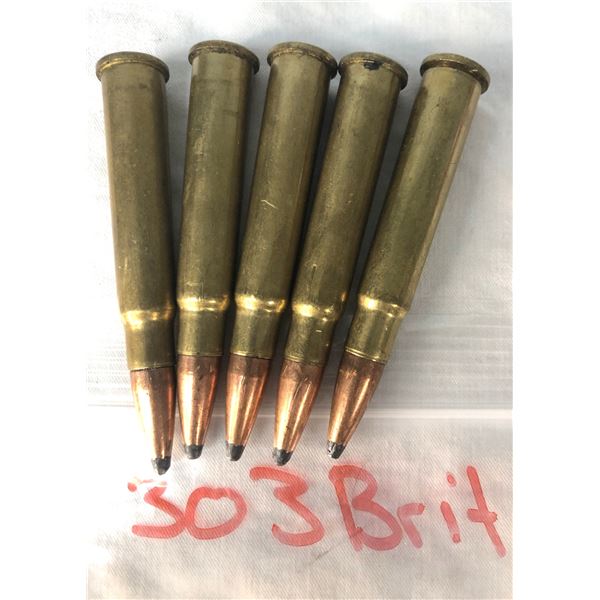 303 British DUMMY Rounds x5