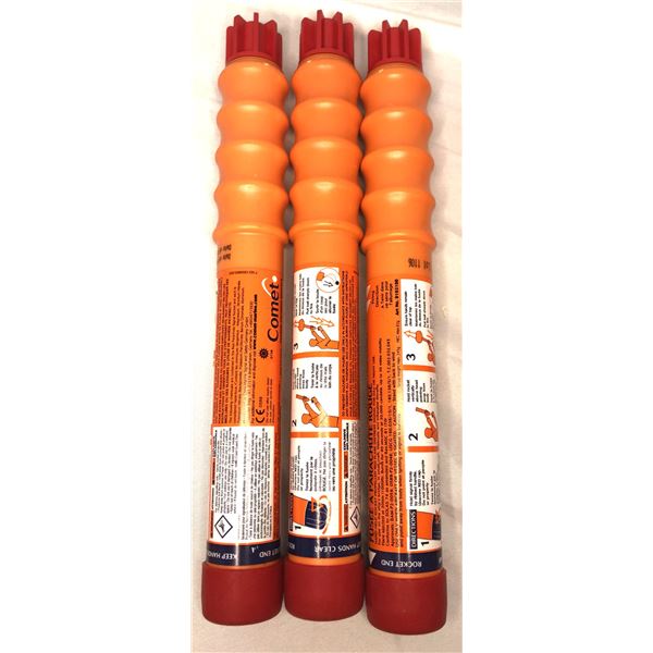 Red Parachute FLARES x3
