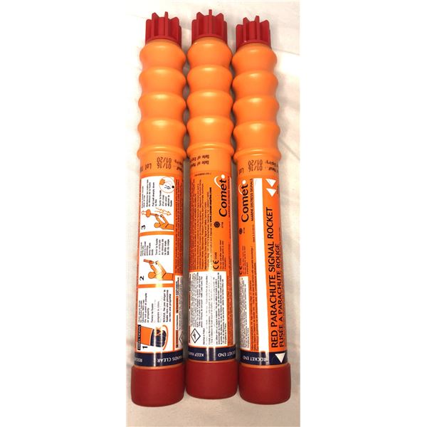 Red Parachute FLARES x3