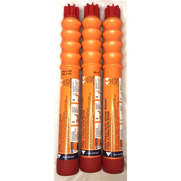 Red Parachute FLARES x3