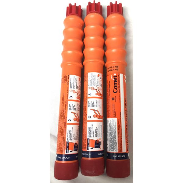 Red Parachute FLARES x3