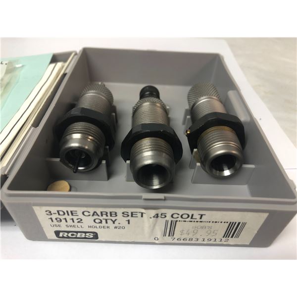 RCBS 45 Colt Die Set