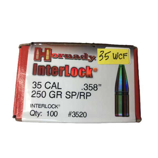 35 Cal Hornady BULLETS x100
