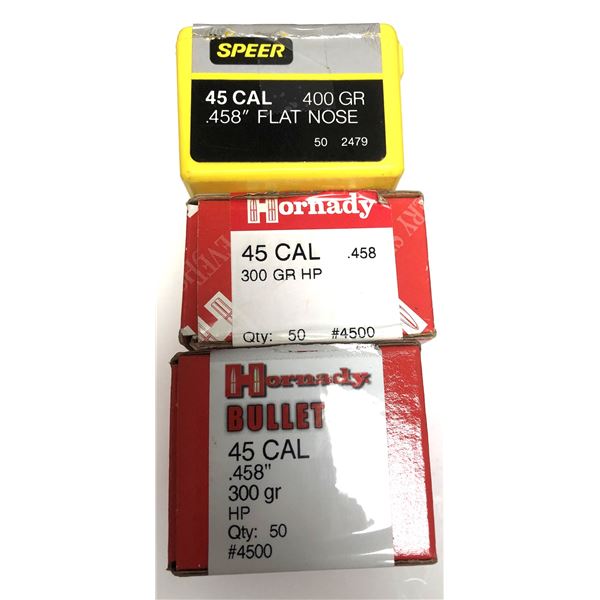 45 Cal BULLET Lot x119