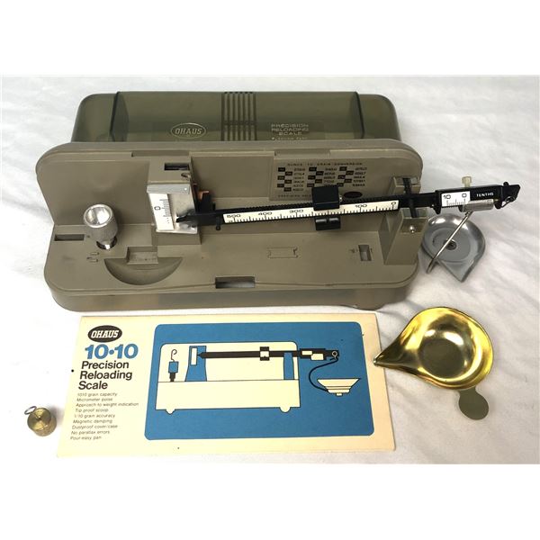 OHAUS Reloading Scale with Manual