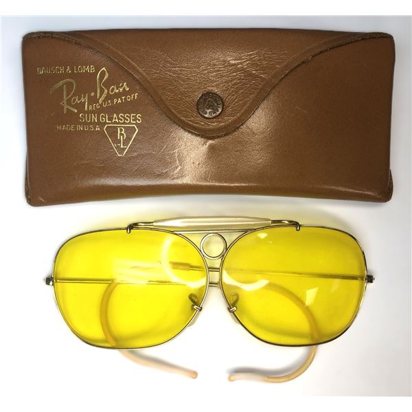 RAY-BAN Vintage Shooting Glasses w/ Case