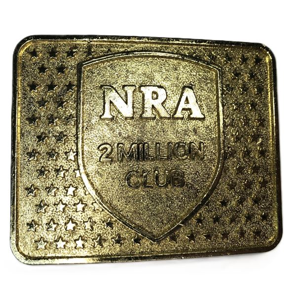 NRA 2 Million Club Belt Buckle