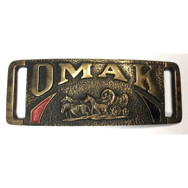 OMAK Metal Belt Buckle