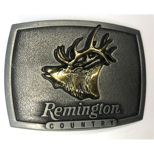 Remington Belt Buckle - ELK 1986
