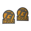 Image 1 : TIKKA PVC Logo Patches x2