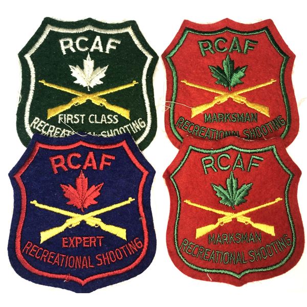 RCAF Shooting Patches x4