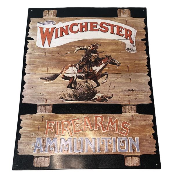 Winchester Metal Sign