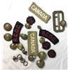 Image 1 : Buttons & Badge Military LOT