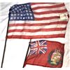 Image 1 : WW2 Mini Flags - USA & Canada