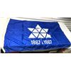 Image 1 : Large Canadian Centennial FLAG - 1867 to 1967