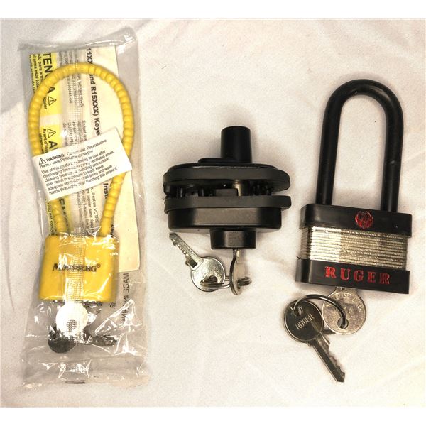 Gun Lock LOT x3