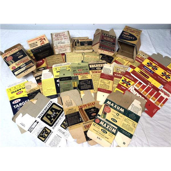 Empty AMMO Box Vintage Lot - Collectible