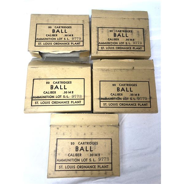 Empty AMMO Box Vintage Lot - Collectible