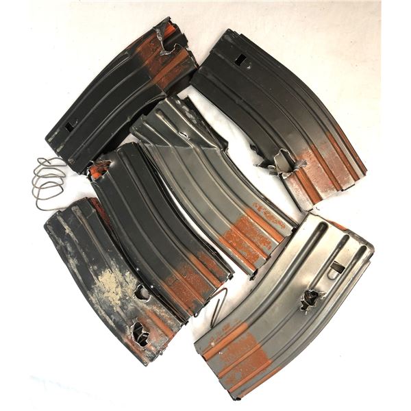 AR15 De-Milled Magazine SCRAP LOT x6