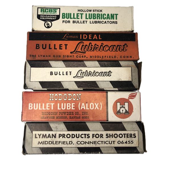 Vintage GUN LUBE x5 w/ Boxes