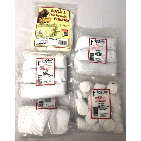 Gun Cleaning PATCHES LOT