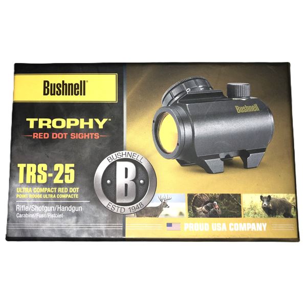 Bushnell Trophy TRS-25 Red Dot Sight w/ Box