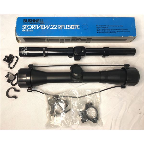 Marksman 4x32 & Bushnell 4x15 SCOPE LOT