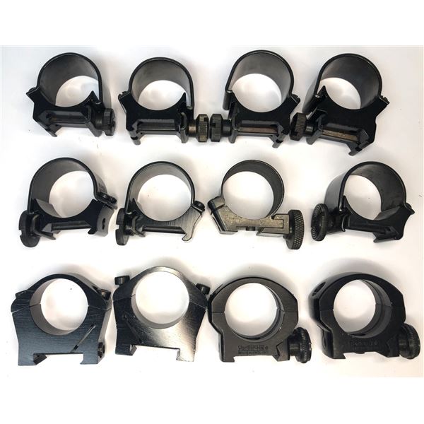 Scope Rings Lot x6 Sets