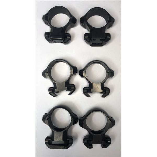 Scope Rings Claw Base x3 Sets