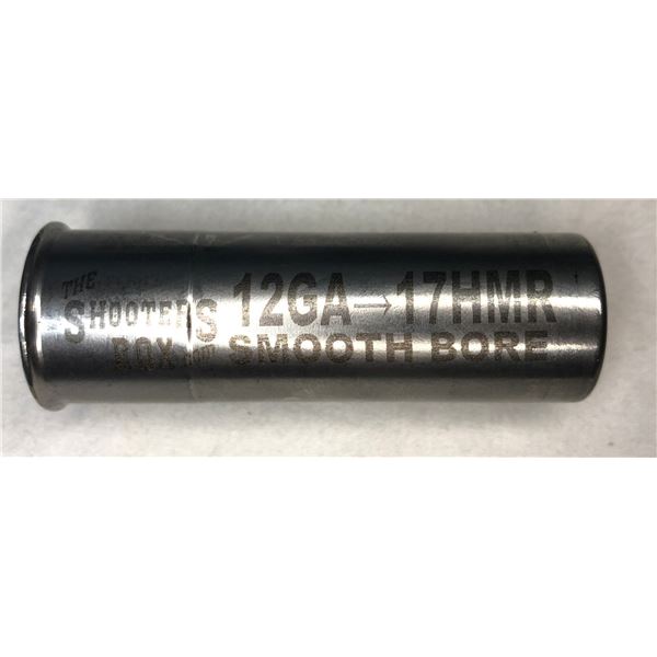 12 Gauge to 17HMR Adapter - Shooters Box