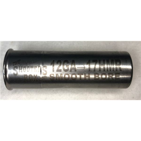 12 Gauge to 17HMR Adapter - Shooters Box