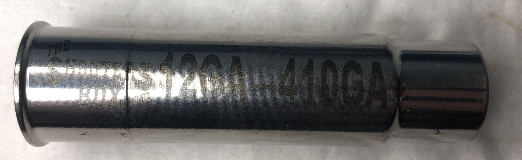 410 Load Adapter 12 Gauge to 410 ga Barrel Adapter - Shooters Box