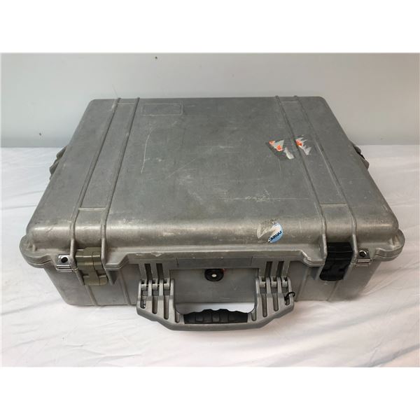 Large Pelican Style Hard Case - Grey