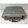 Image 1 : Large Pelican Style Hard Case - Grey