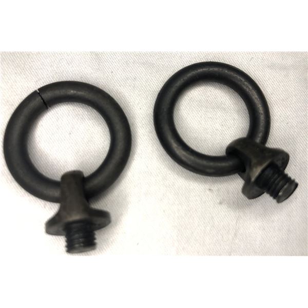 Winchester Saddle Rings x2 with studs