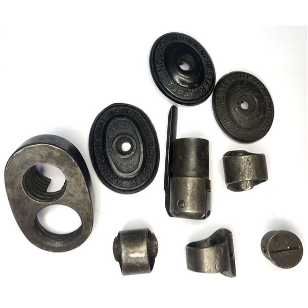 Vintage Winchester Parts & Emblem LOT