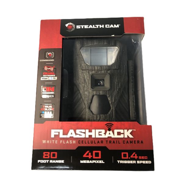 Stealth Trail Camera - White Flash NEW