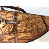 Image 3 : Tooled Leather Gun Bag - 4 Foot
