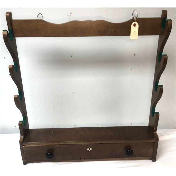 Four Rifle Wood Rack