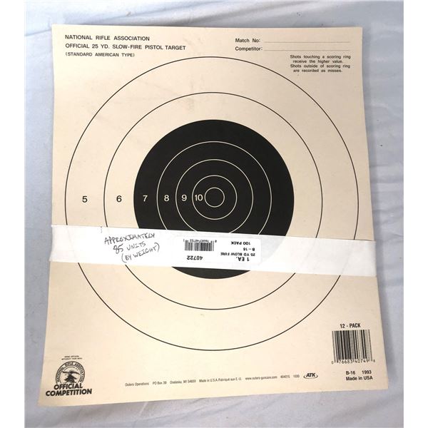 NRA Bullseye Targets x85