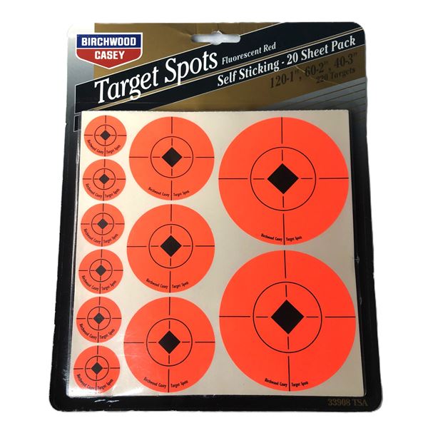 Target Spots - Self Sticking - 220 Target Pack