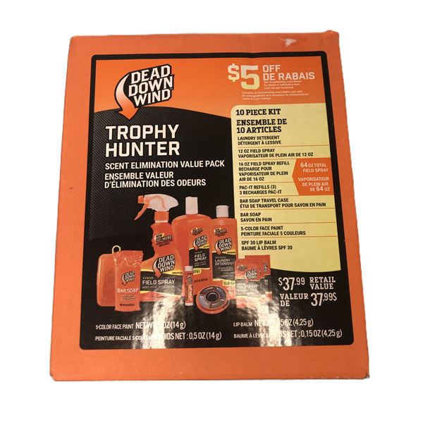 Scent Eliminator KIT - Dead Down Wind NEW