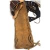 Image 5 : Vintage Tooled Letaher COWBOY Holster w/ Belt