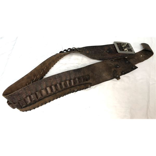 Leather CARTRIDGE Belt - 303 Savage - 34 Loops